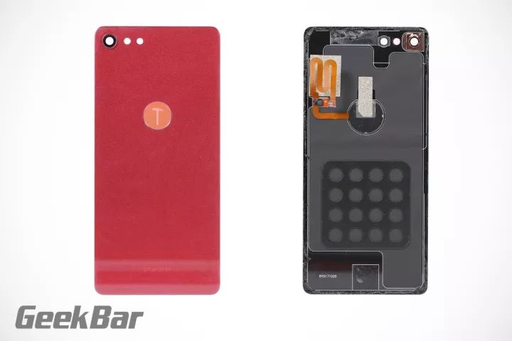 指紋モジュール配線を切り離す