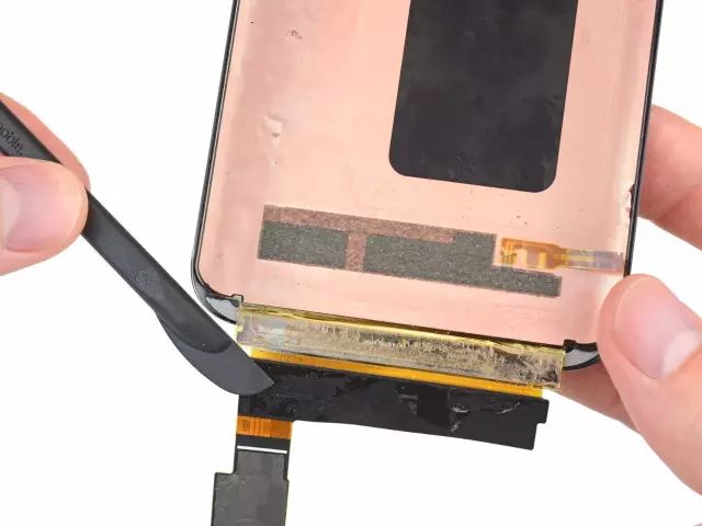 スクリーン配線を外す