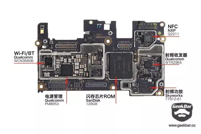マザーボード正面部品配置