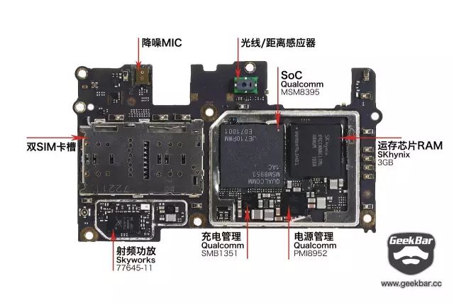 マザーボード背面部品配置