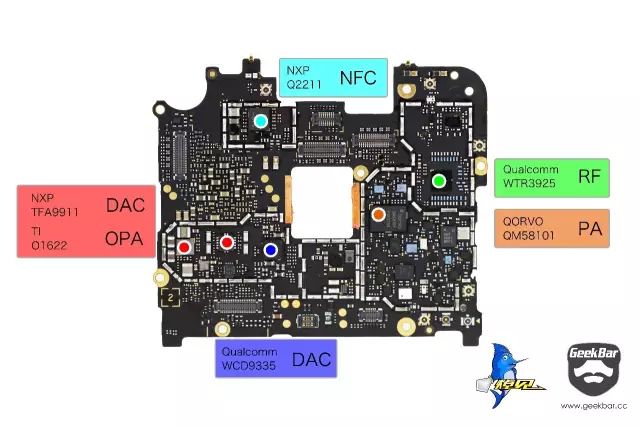マザーボードの部品配置