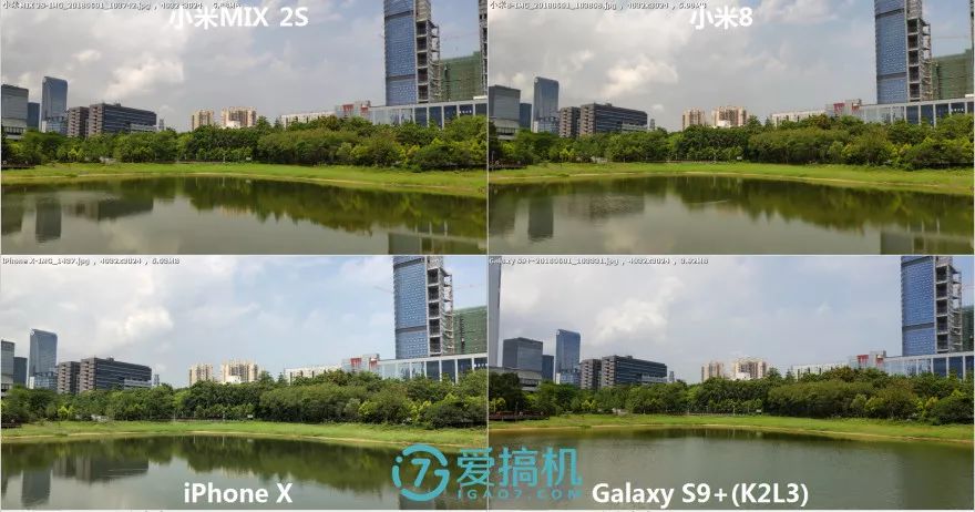 昼間シーンの写真比較2