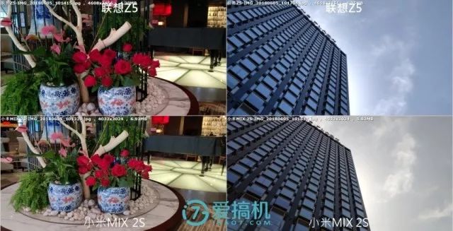 他機種との写真比較　昼間シーン1