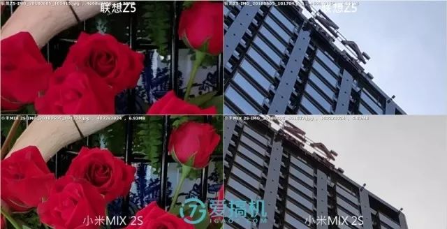 他機種との写真比較　昼間シーン2