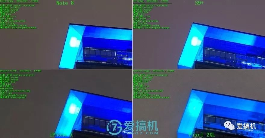 夜シーンの写真比較3