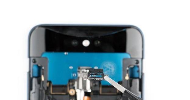 モーターの上部