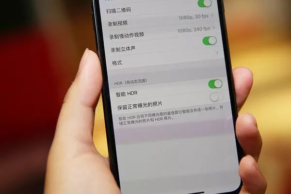 iPhoneXS Maxデュアルカメラ