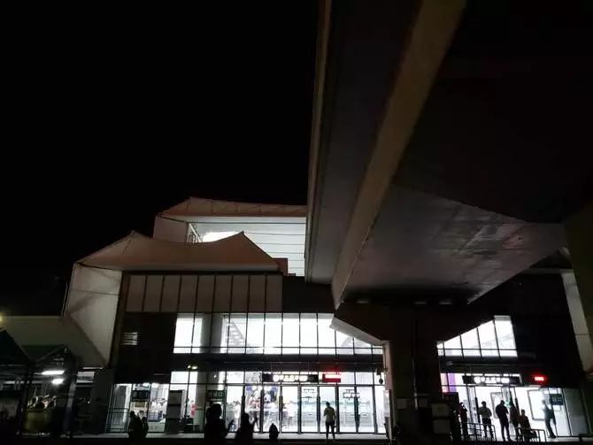 夜景写真サンプルGalaxy Note9