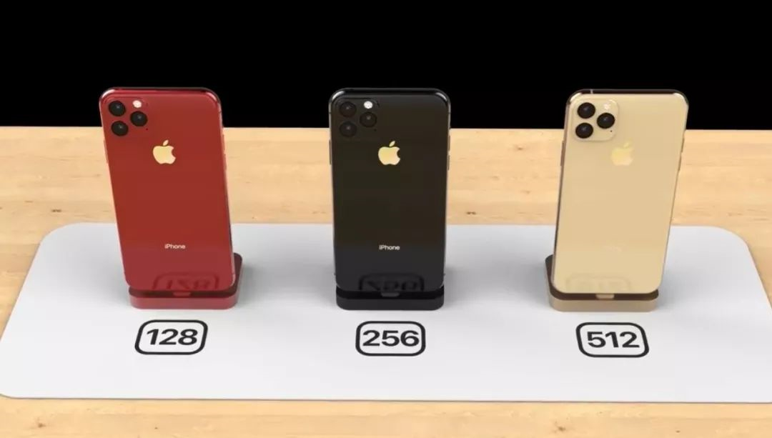 iPhone11シリーズのストレージ