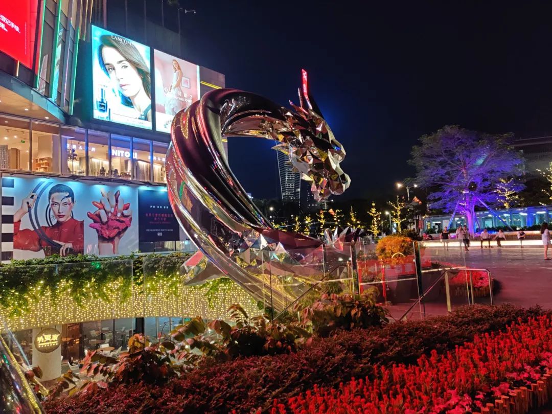 夜間写真サンプル②｜OnePlus 7T レビュー