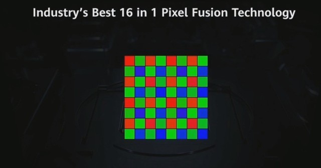 ビデオ録画制作16 in 1画素混合技術