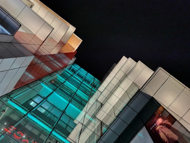 夜景モードサンプル写真