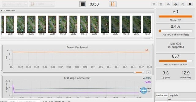 5Gゲーム遅延テスト